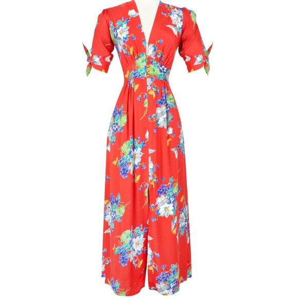Trashy Diva Dresses & Skirts - Trashy Diva Butterflies and Begonias Anastasia Dress - Size 6